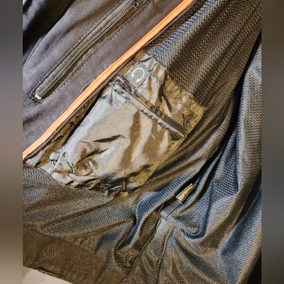 Interstate Men's black leather jacket sz 2XL - Picture 10 of 12